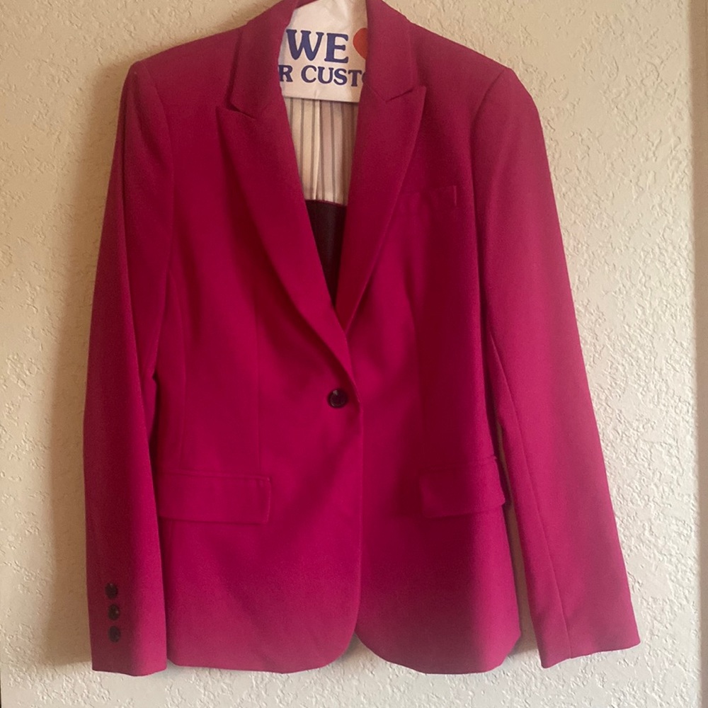 Vince Camuto hot pink blazer